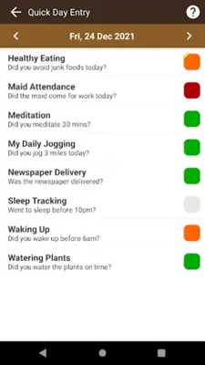 Habit Calendar android App screenshot 6